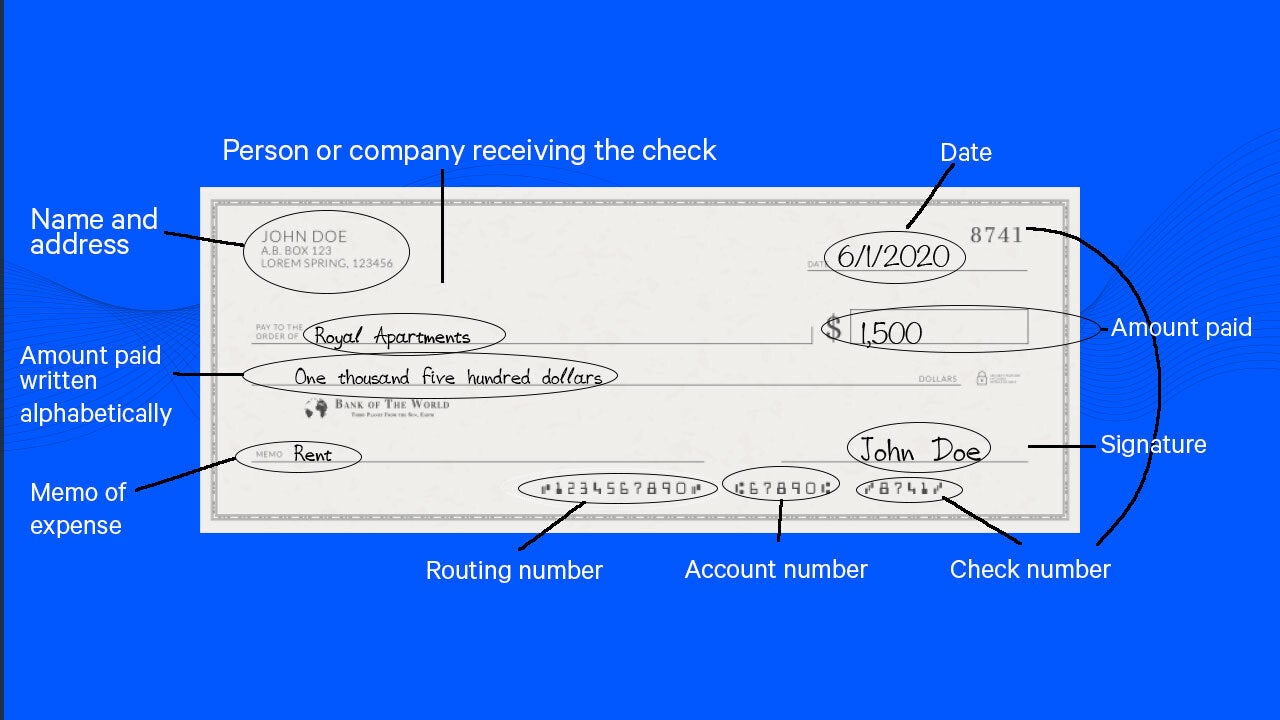 A Step-by-Step Guide to Writing a Check