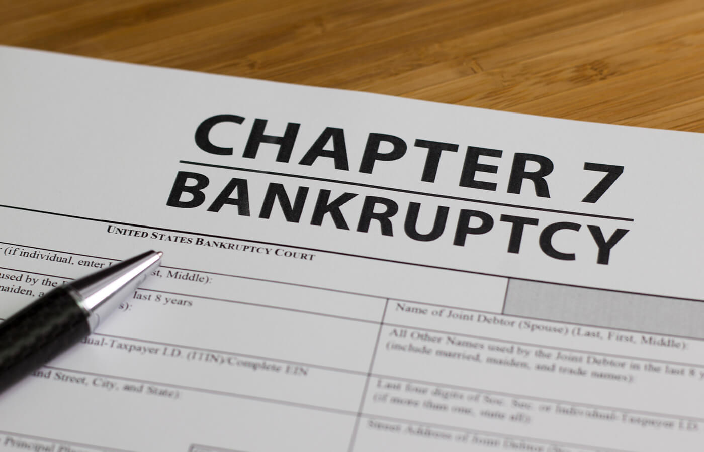 Chapter 7 Bankruptcy: What Is It? Overview and Example