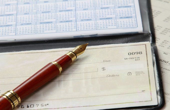 How to confirm a cheque before depositing?