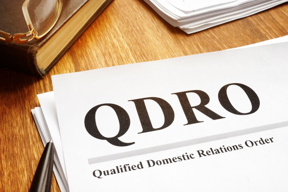 In a divorce, what is a QDRO?